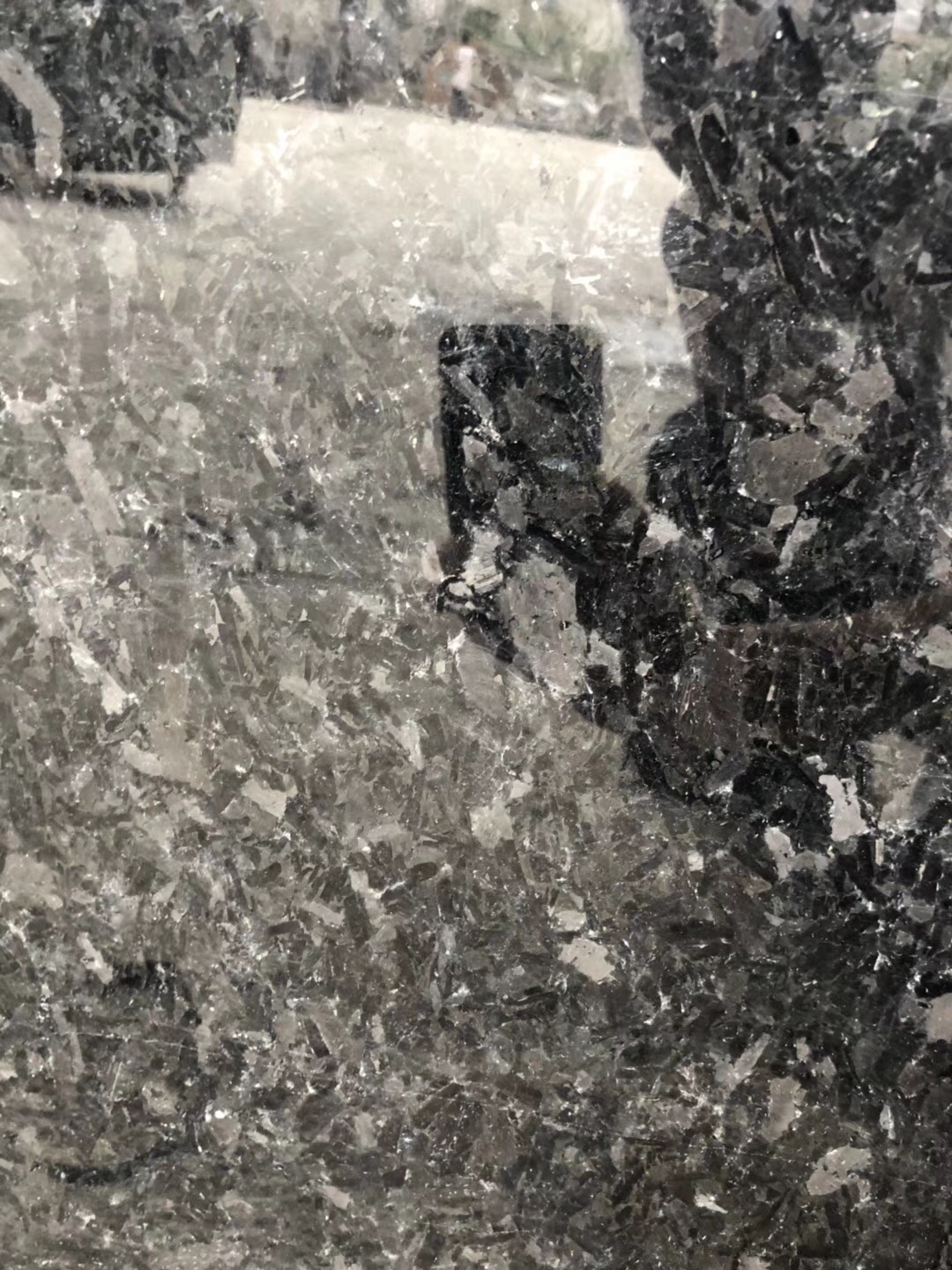 安哥拉黑石材皮革面圍墻壓頂