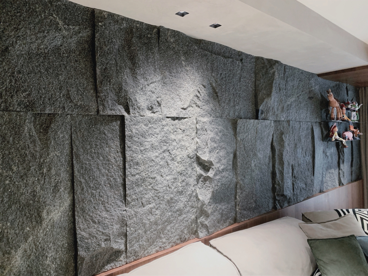 大理石背景墻用什么膠