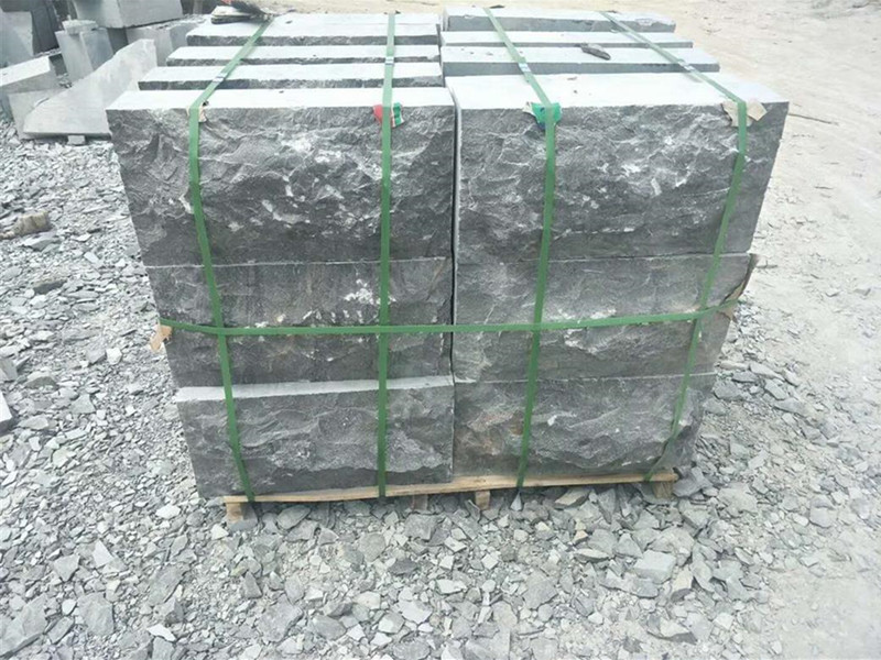 荔枝面斜紋面青石板用于雕刻路沿石的常見厚度與表面處理(圖7)