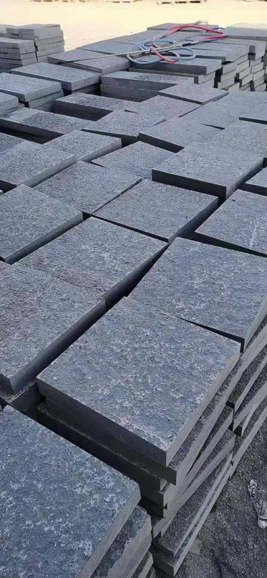 福鼎黑花崗巖樓梯踏步燈光照明預留