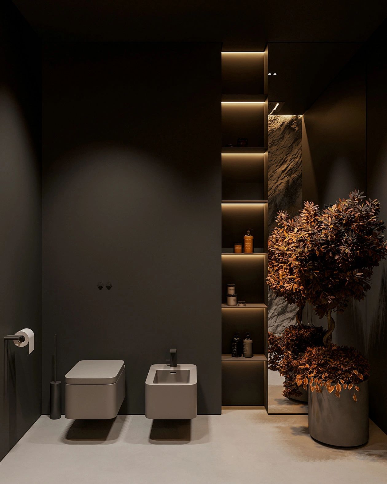 石材背景墻與地板搭配設計原則及安裝規范(圖4)