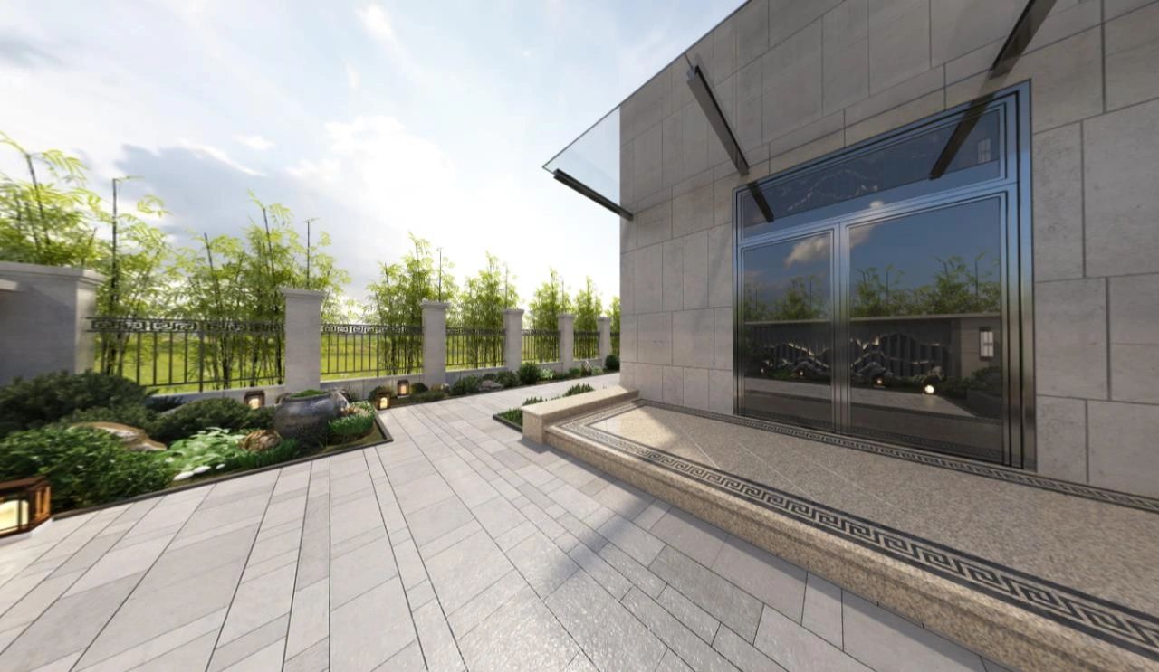 「石材地面鋪裝裝飾的設計靈感與創意」