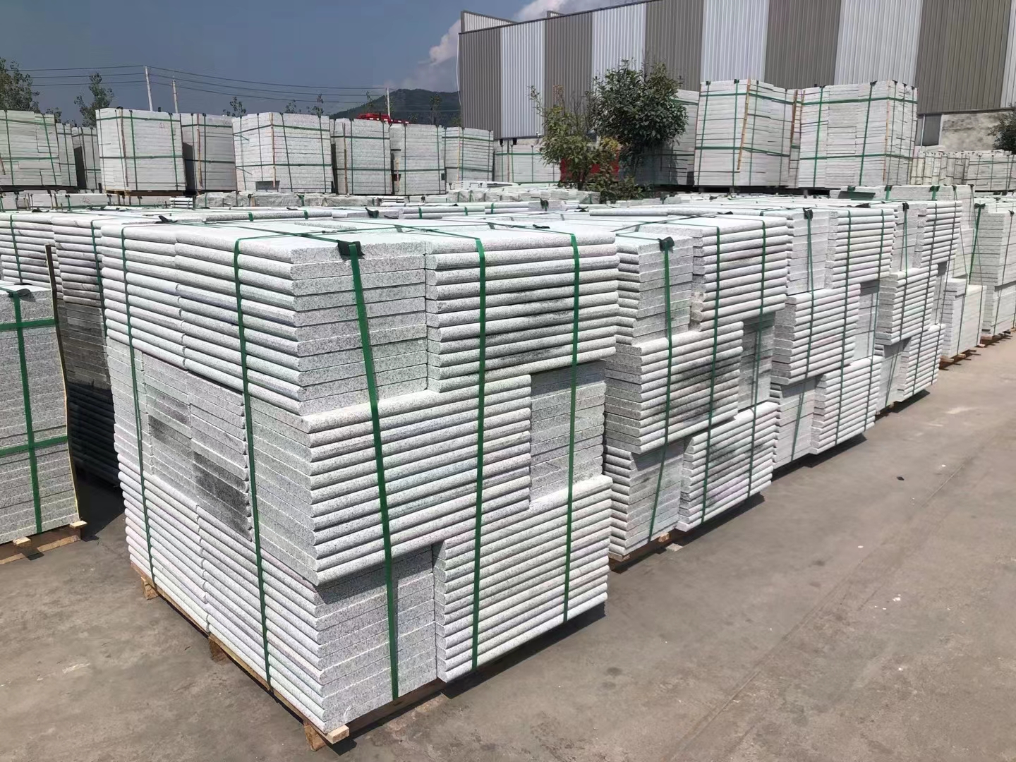 珍珠花石材廠家批發天然石材路沿石供應(圖4)