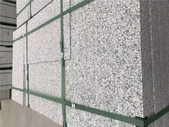 芝麻白火燒面石材