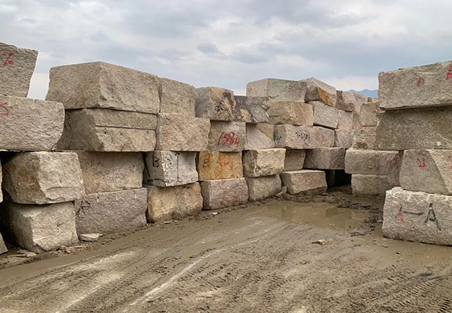 黃金麻石材外墻效果圖(圖1)