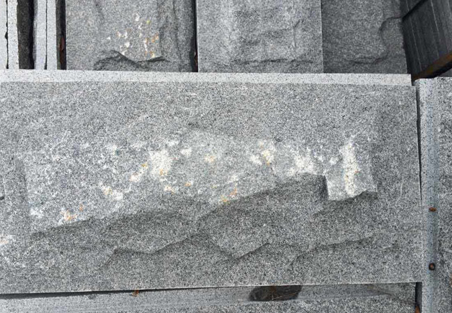 自然面芝麻黑石材