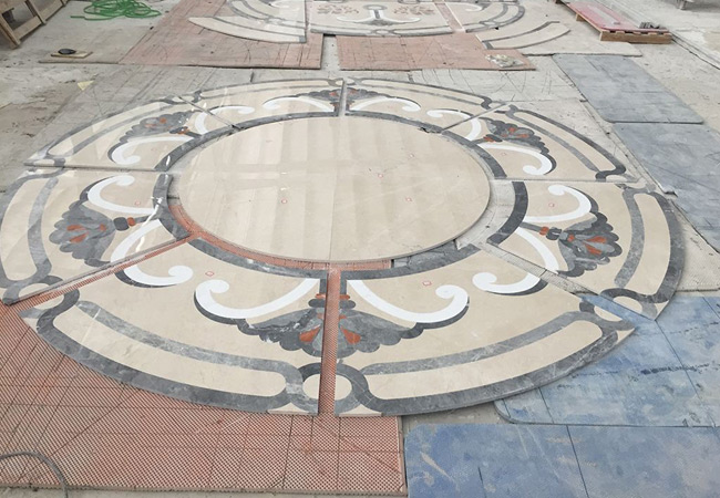 石材拼花加工(圖1)